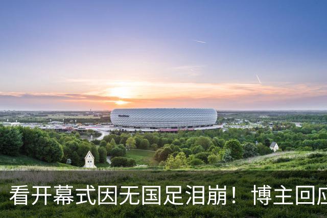 看开幕式因无国足泪崩！博主回应作秀质疑：非球迷群体很难体会